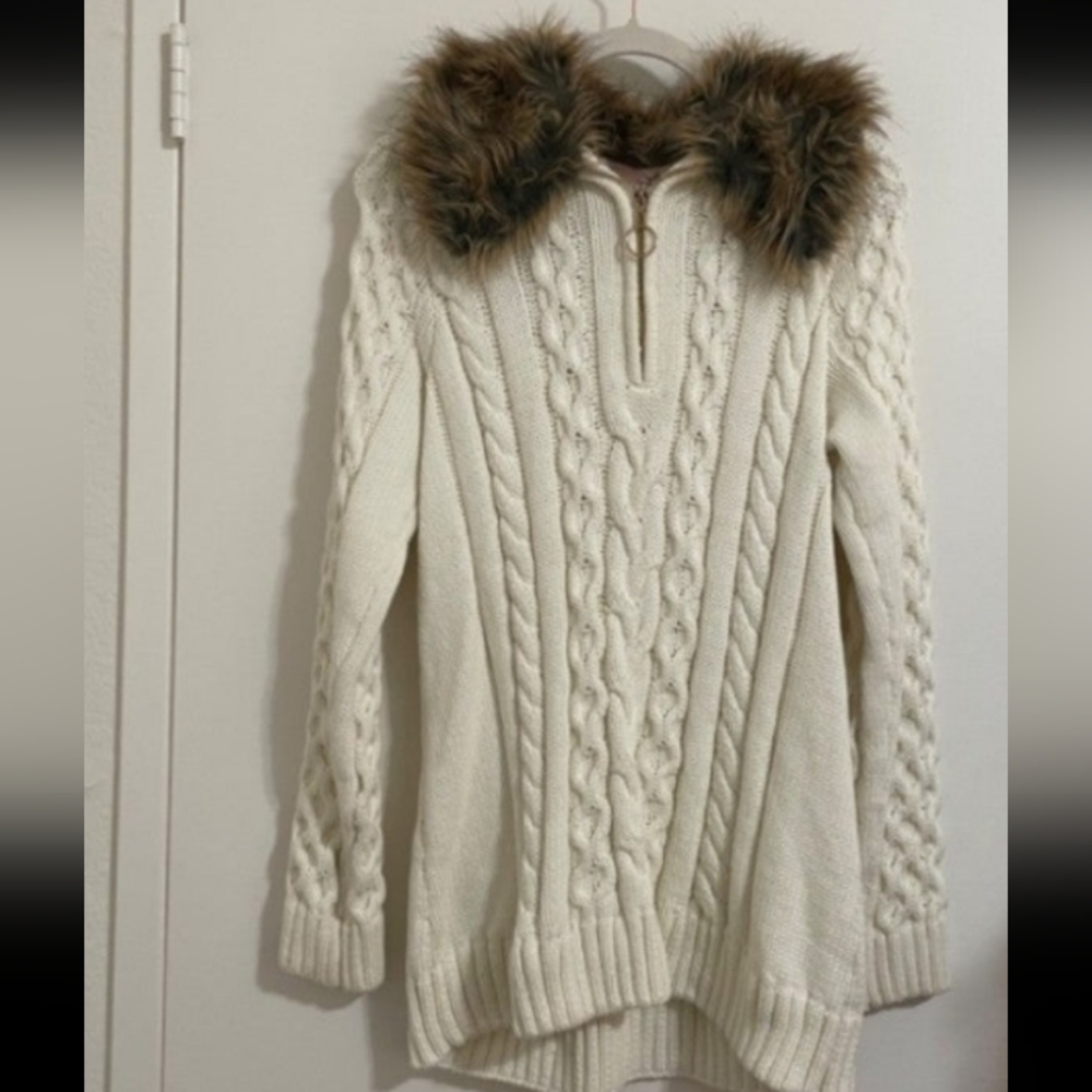 Show me your mum cable knit sweater pullover